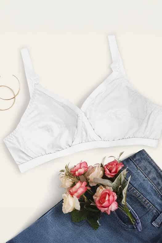 elo Qomfy Women's Rooney Push Up Bra White