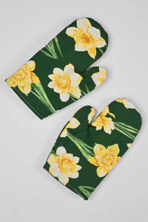 elo Quimper Cotton Heat Resistant Oven Gloves Pair