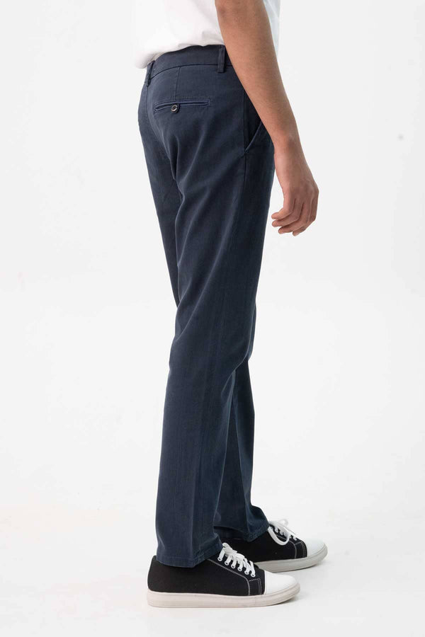 Elo R61 Men's Straight Fit Chino Pants Navy