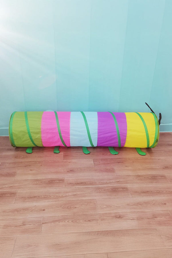 Elo Rainbow Kid's Foldable Crawling Tunnel Green