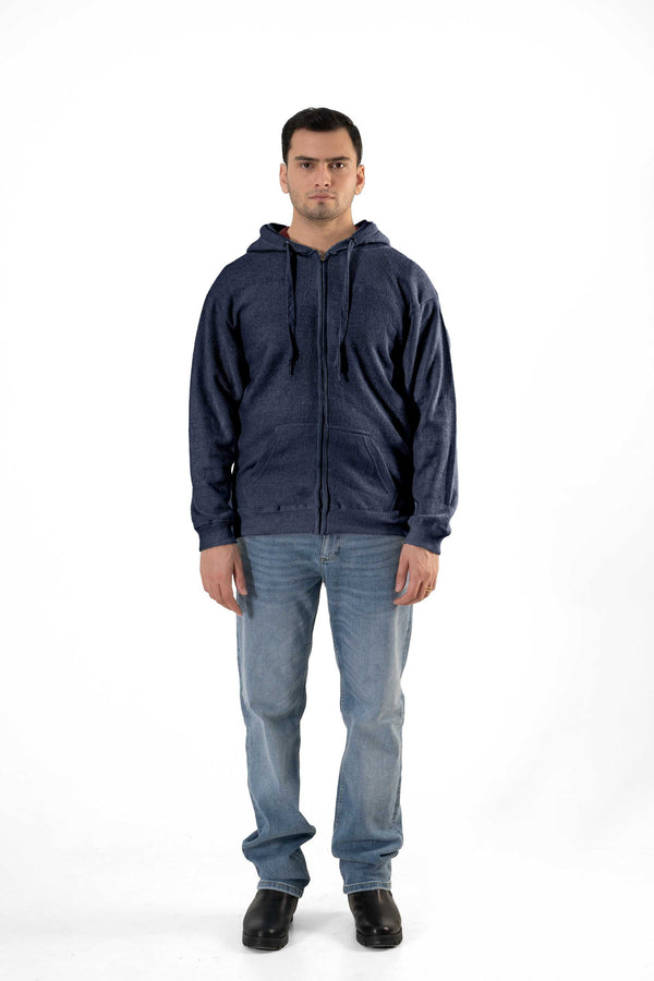 Elo RGW Men's Fleece Zipper Hoodie Navy