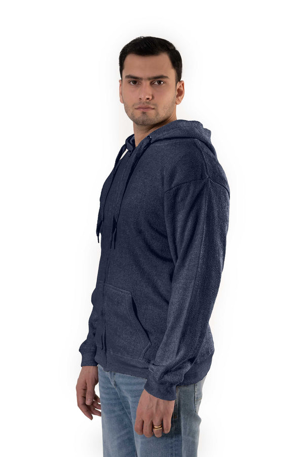 Elo RGW Men's Fleece Zipper Hoodie Navy