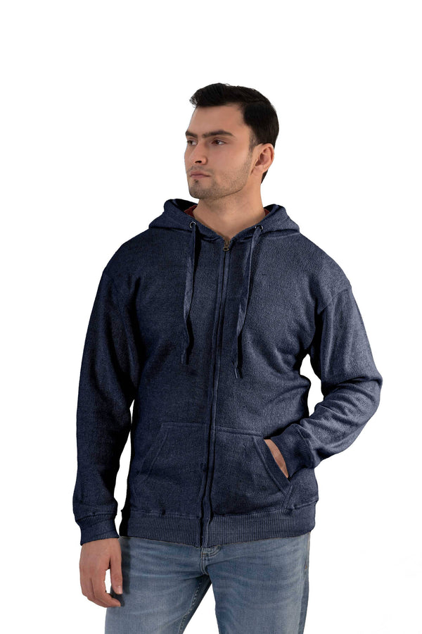 Elo RGW Men's Fleece Zipper Hoodie Navy