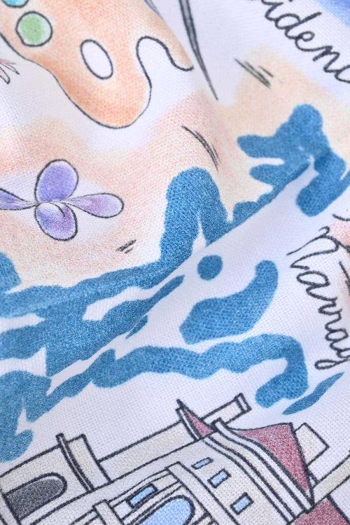 Elo Rhode Island Printed Washable Kitchen Apron D1