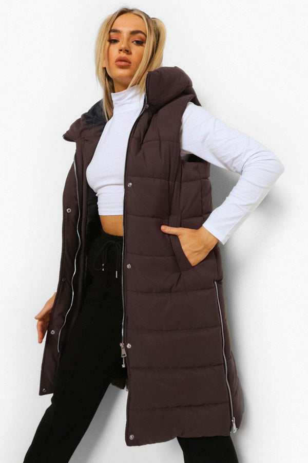 Elo RSG Women's Longline Padded Gilet Grey