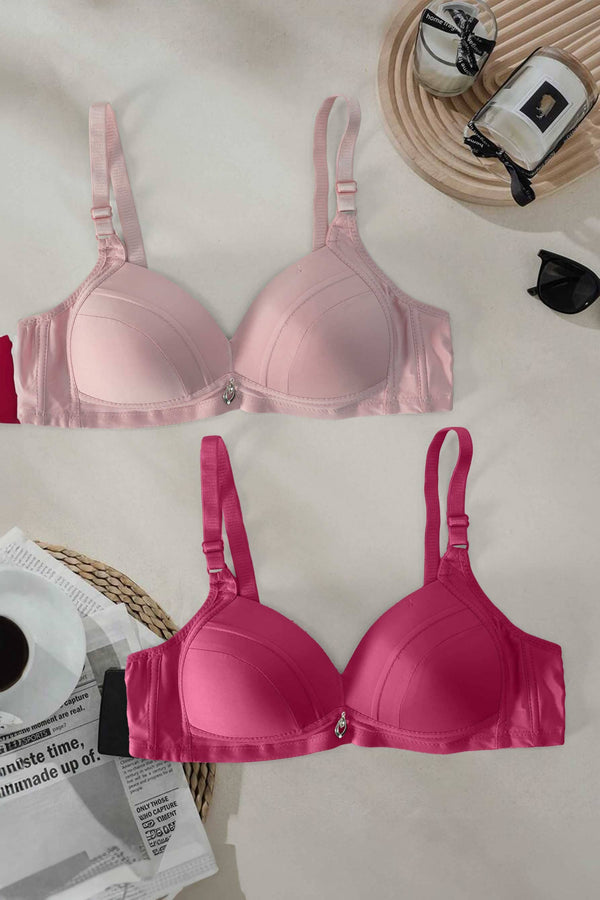 Elo Runweiting Women's Padded Bra Magenta