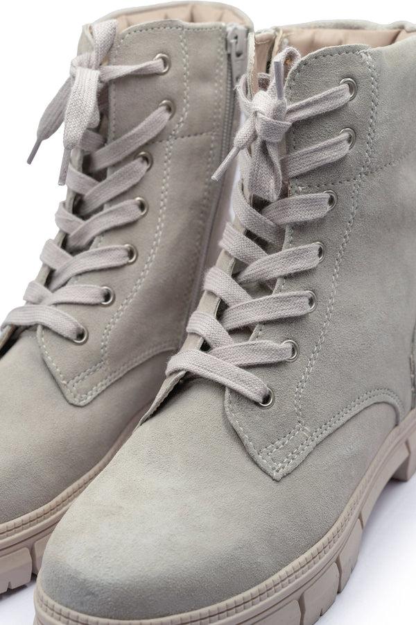 Elo S.Oliver Unisex Ankle Boots Beige