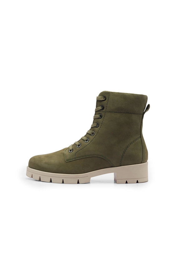 Elo S.Oliver Unisex Suede Leather Boots Olive