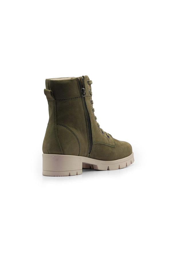 Elo S.Oliver Unisex Suede Leather Boots Olive
