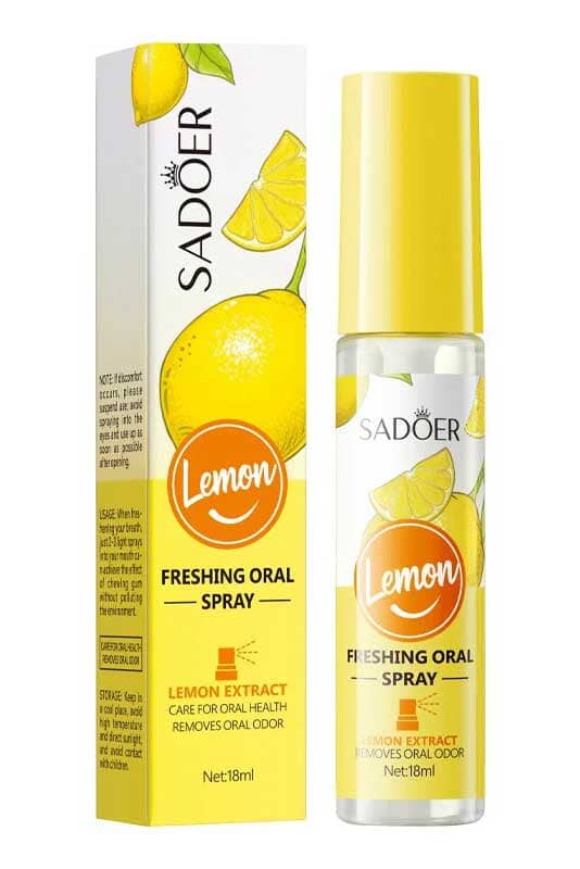 Elo Sadoer Lemon Freshing Breath Oral Spray - 18ml