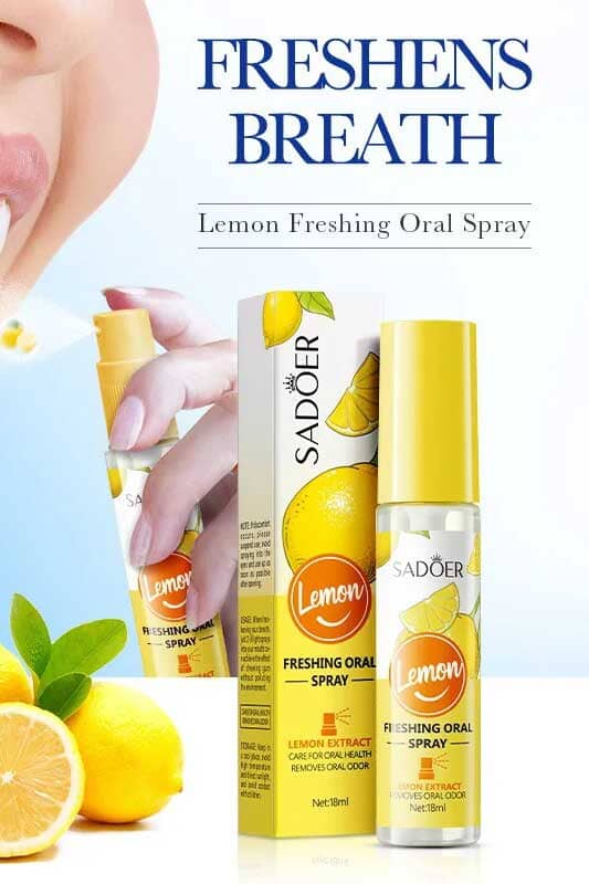 elo Sadoer Lemon Freshing Breath Oral Spray - 18ml