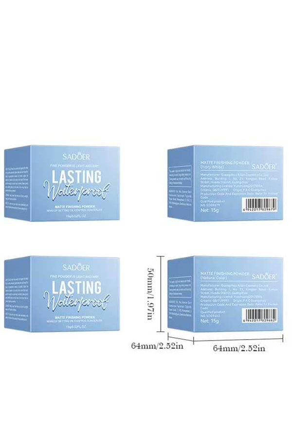 Elo Sadoer Waterproof Matte Finishing Powder - 15g