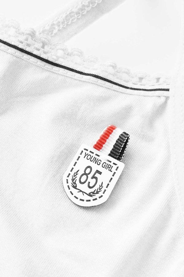 Elo Saha Girl's/Women's Premium Bidi Bra White