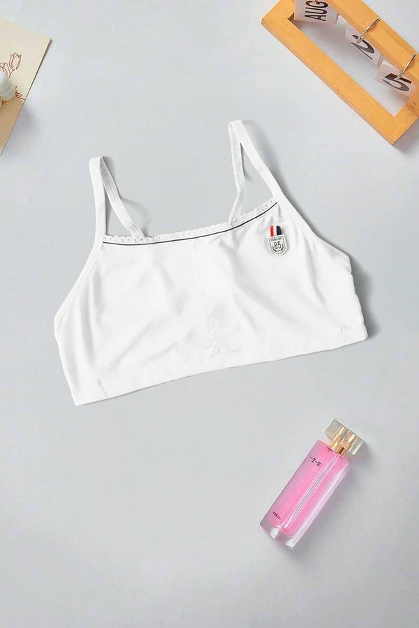 elo Saha Girl's/Women's Premium Bidi Bra White