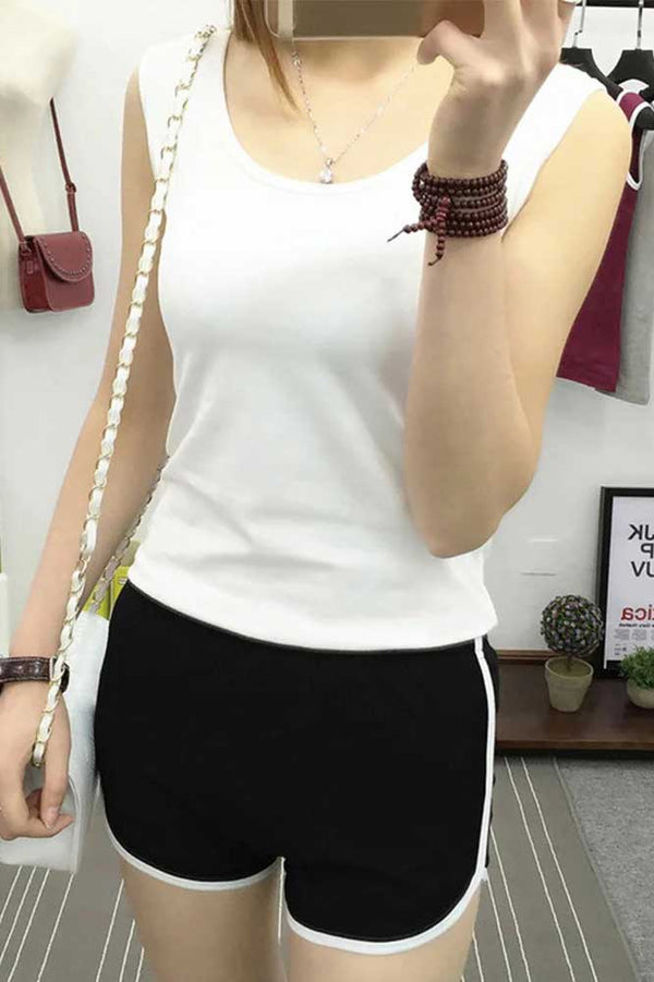 Elo Sanderala Women's Solid Shorts Yellow