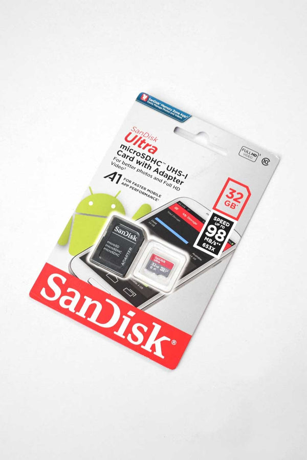 Elo Sandisk UHS-1 Memory Card With Adapter- 32 GB