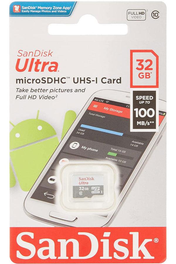elo Sandisk Ultra Micro SDHC Memory Card - 32 GB