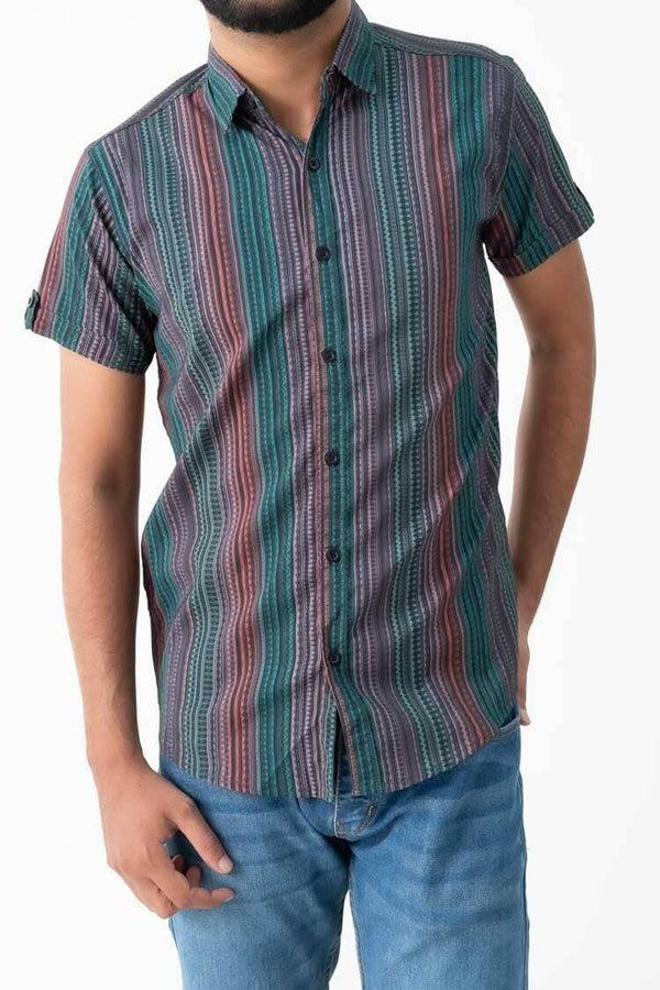 Elo Scanners Men's Printed Casual Shirt