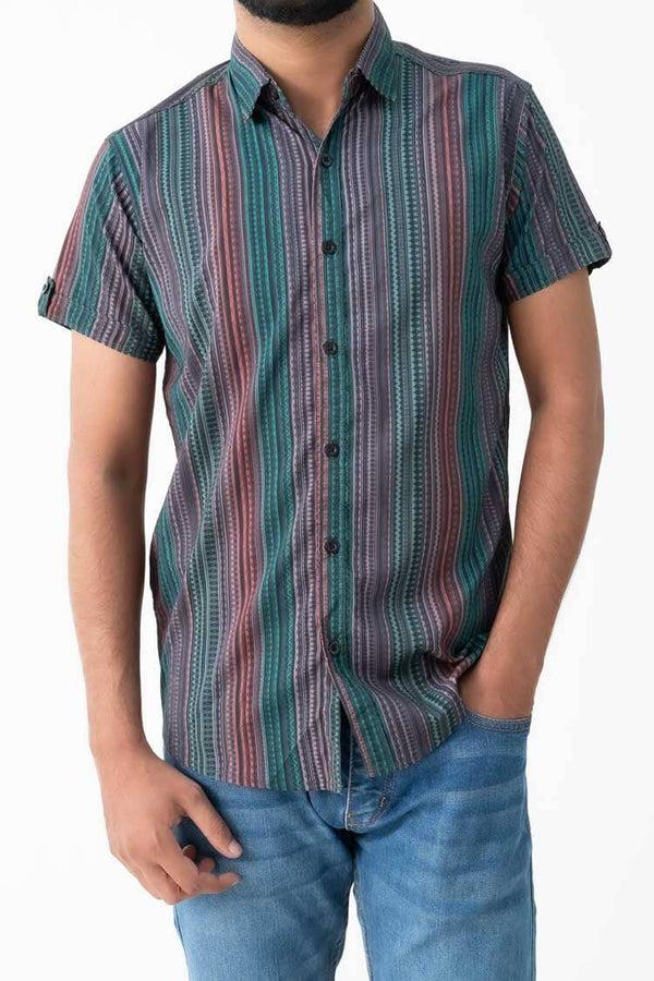 elo Scanners Men's Printed Casual Shirt