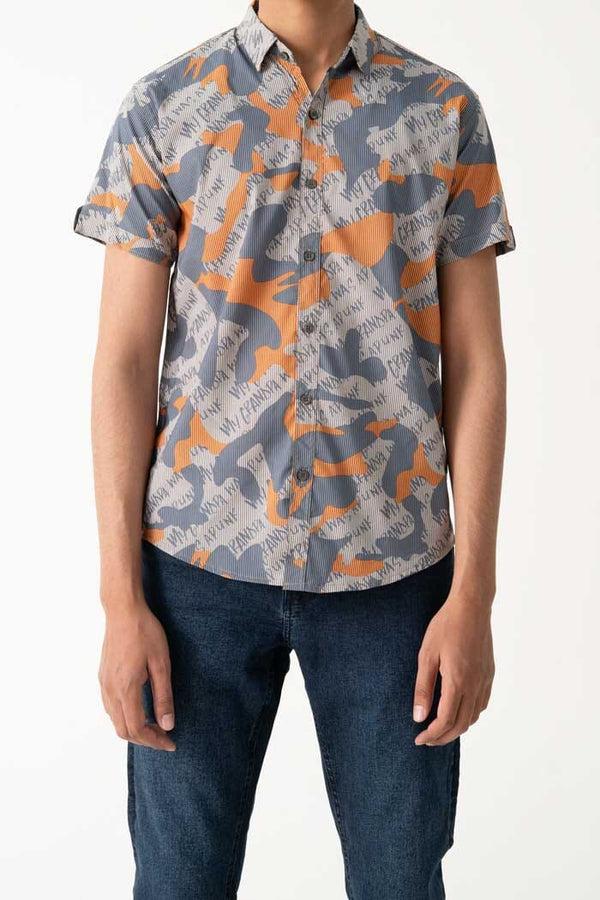 Elo Scanners Men's Short Sleeve Casual Shirt