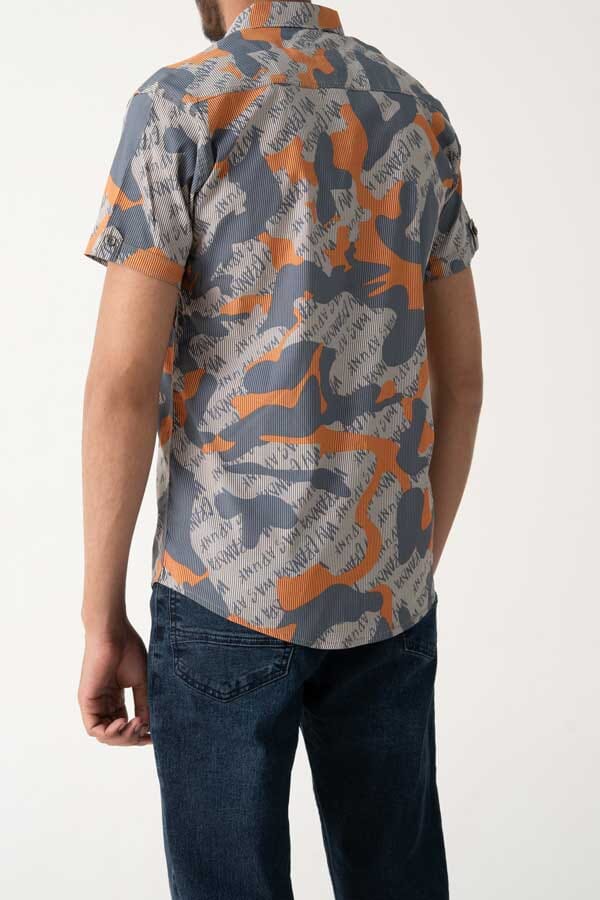 Elo Scanners Men's Short Sleeve Casual Shirt