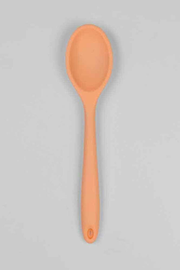 elo Silicone Mini Deep Soup Spoon Orange