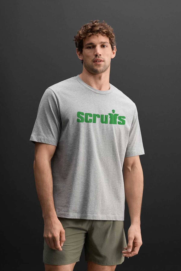 Elo SRF Men's Printed Tee Shirt Heather Grey