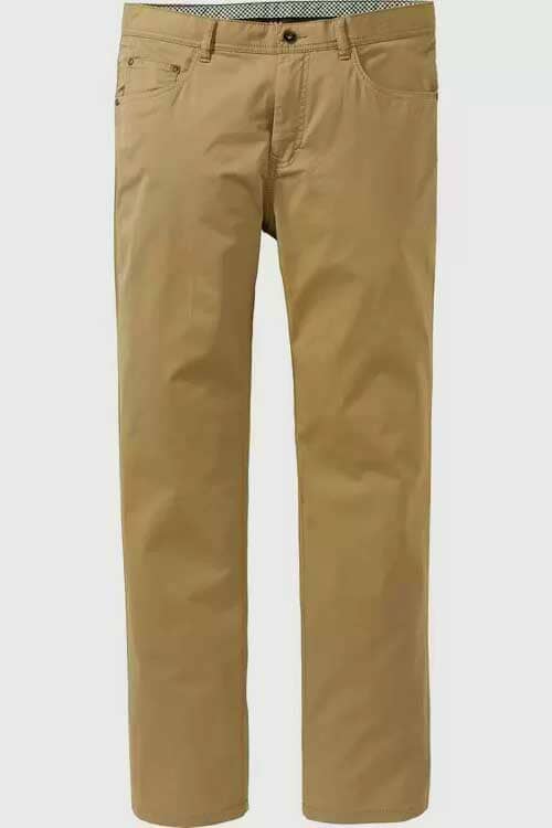 Elo Suprax Men's Straight Fit Chino Pants Mustard