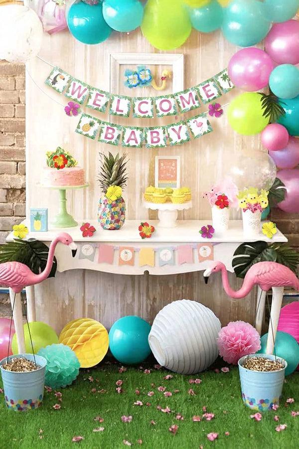 elo Sweet Tropical Baby Shower Decoration Theme