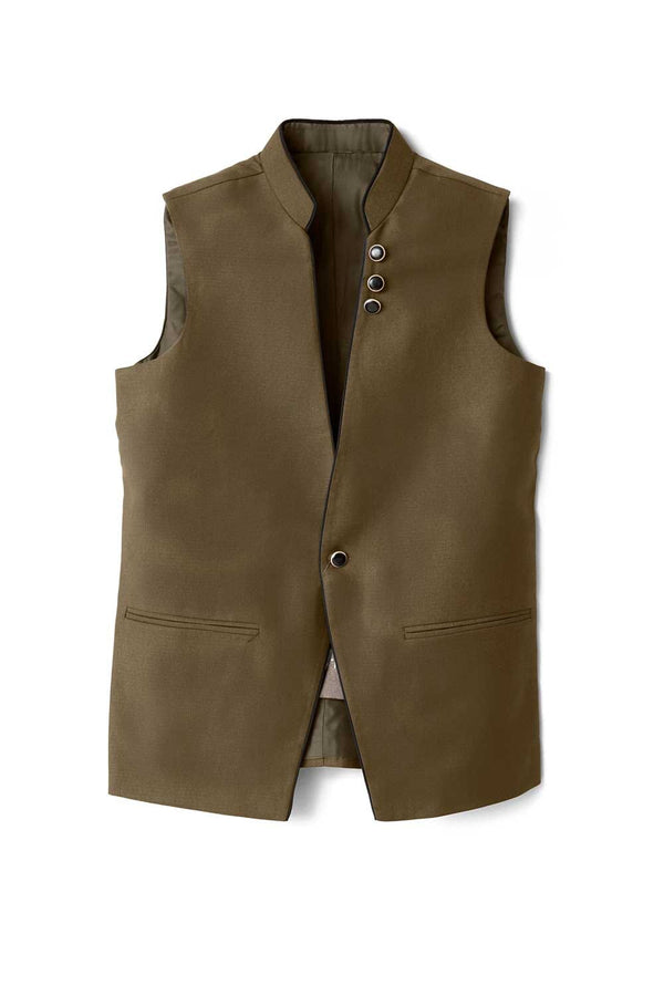 Elo T2 Club Men's Suiting Waistcoat Dark Grey