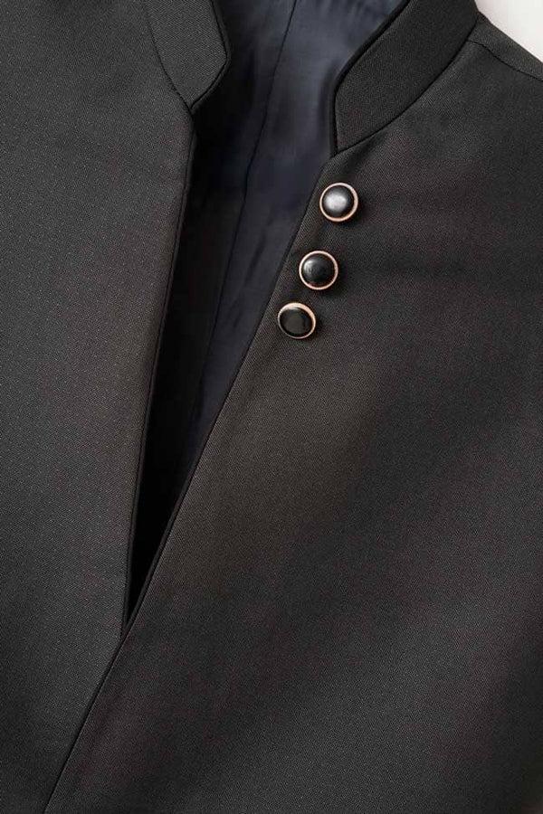 Elo T2 Club Men's Suiting Waistcoat Dark Grey