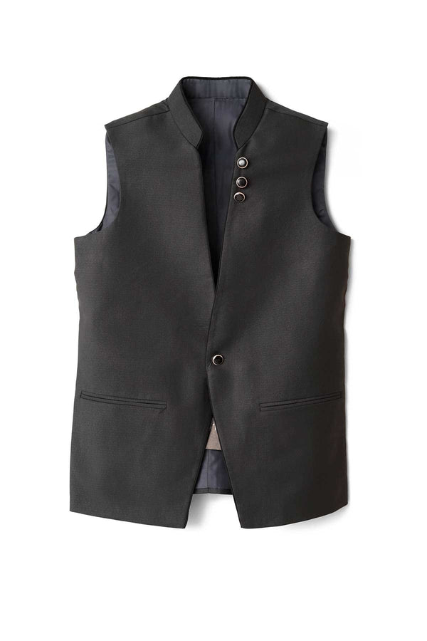 elo T2 Club Men's Suiting Waistcoat Dark Grey