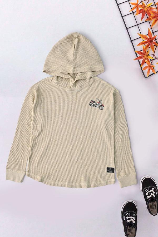 Elo TH Boy's Bullet Printed Pullover Hoodie Skin