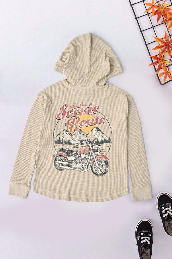 Elo TH Boy's Bullet Printed Pullover Hoodie Skin
