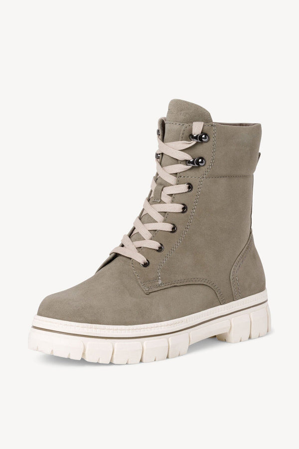Elo TMR Unisex Comfort Fit Leather Boots Taupe