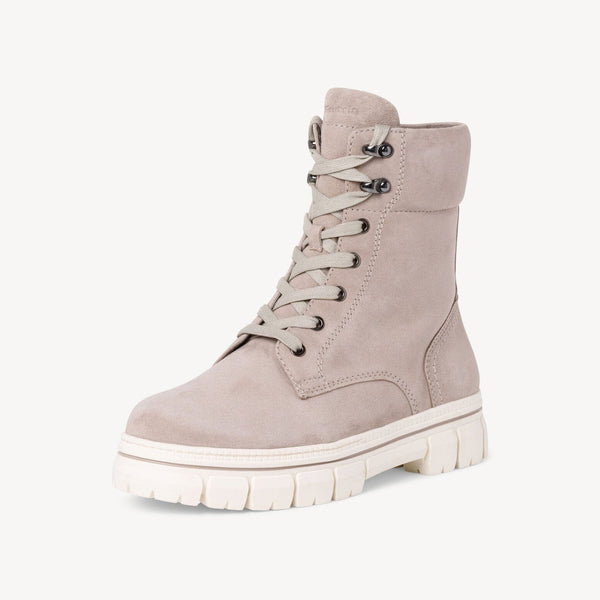 elo TMR Unisex Comfort Fit Leather Boots Taupe