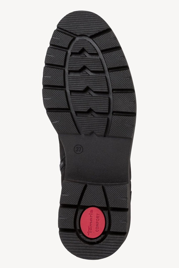 Elo TMR Women's Round Tip Leather Boots Black