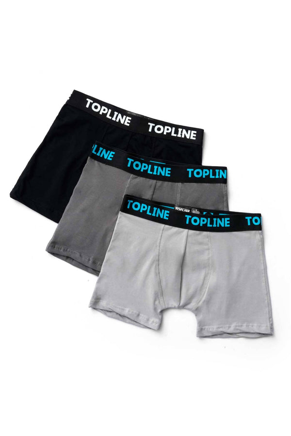 elo Top Line Men's Boxer Briefs - Pack Of 3