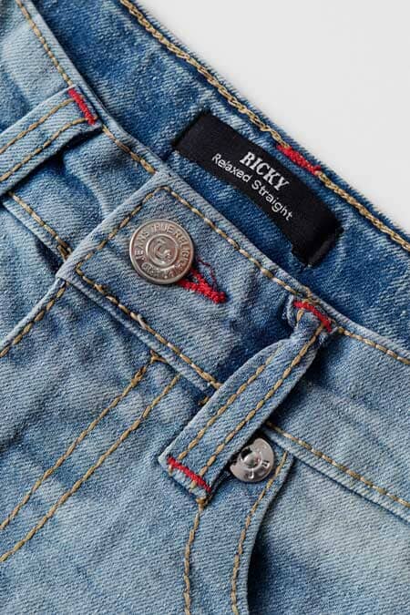 Elo TR Boy's World Tour Denim Shorts Charcoal