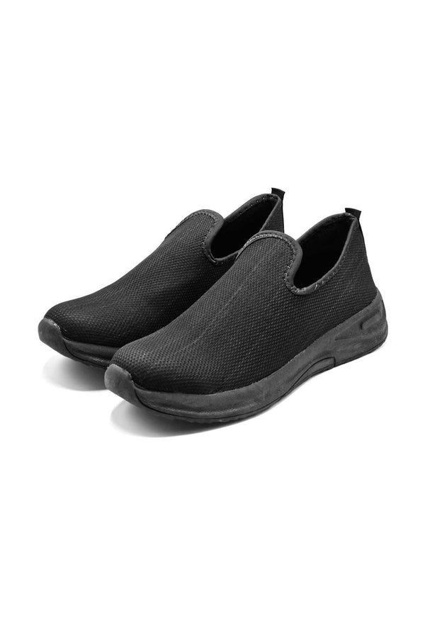 Elo TR Men's Classic Slip On Sneakers Black