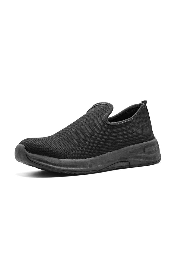 elo TR Men's Classic Slip On Sneakers Black