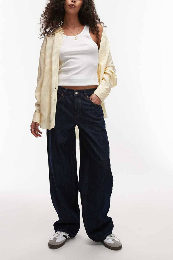 elo TS Women's Wide Leg Cinch Back Denim