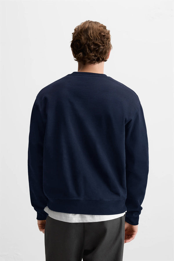 Elo Tuman Men's Fleece Sweat Shirt Navy