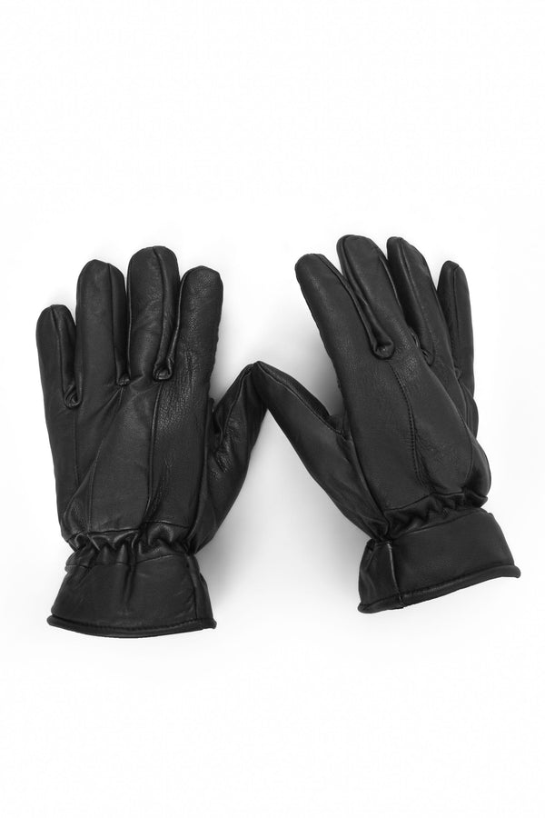 Elo Unbroken Men's Synthetic Leather Gloves Black