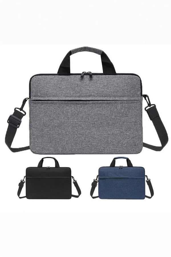 Elo Unisex Detachable Strap Laptop Bag Grey