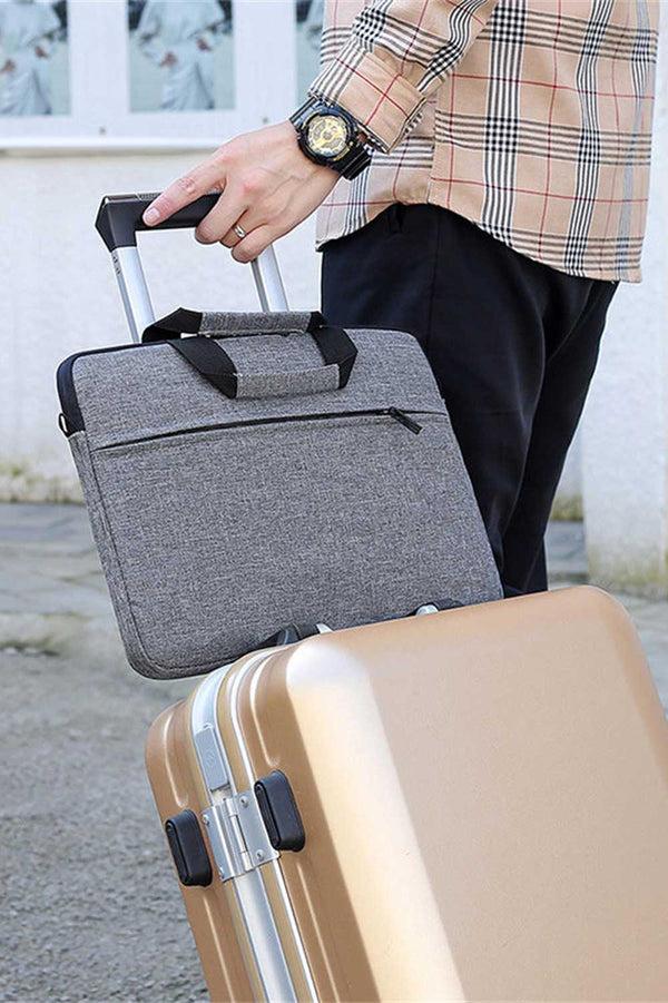 Elo Unisex Detachable Strap Laptop Bag Grey