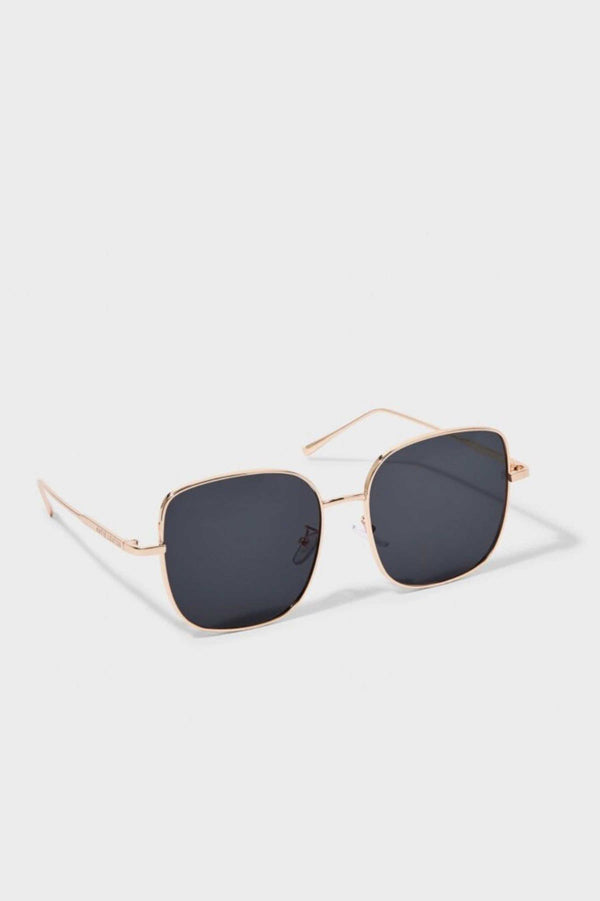 Elo Unisex Double Bridge Aviator Sunglasses Navy