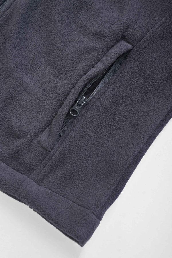 Elo Unisex Polar Fleece Zipper Jacket Navy