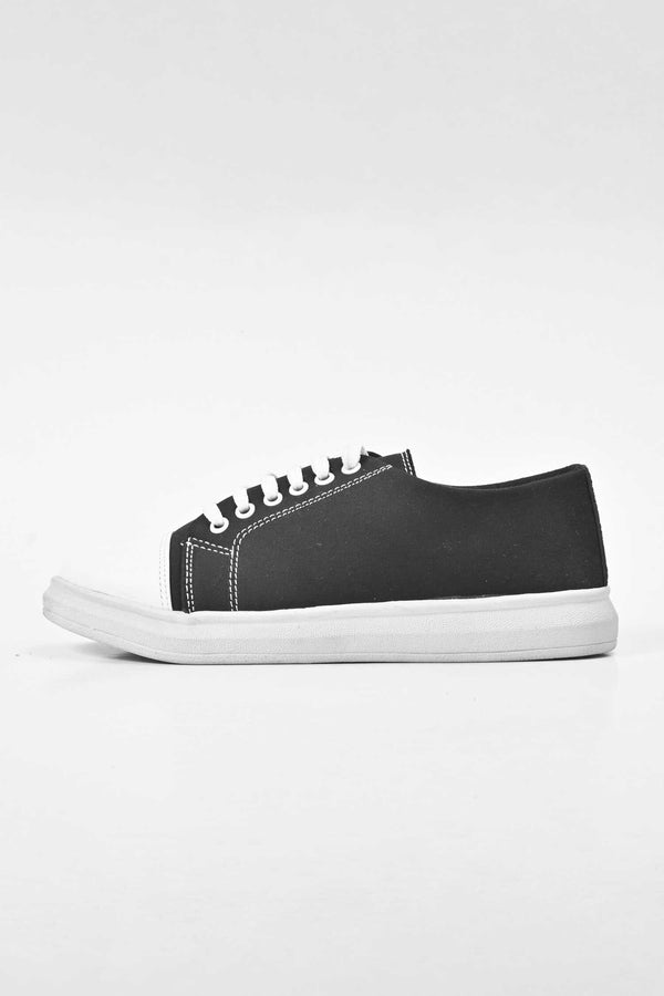 Elo Unisex Premium Canvas Sneakers Black