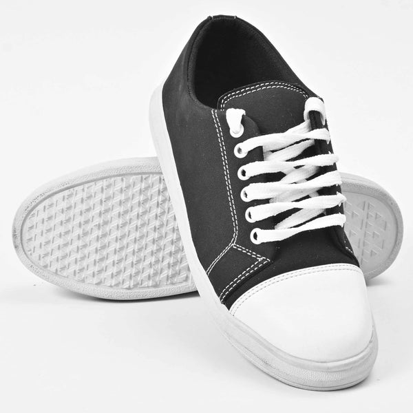 Elo Unisex Premium Canvas Sneakers Black